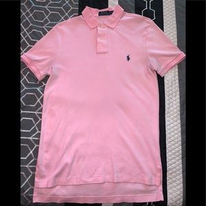 Polo Ralph Lauren Pink/Navy Blue Polo Shirt